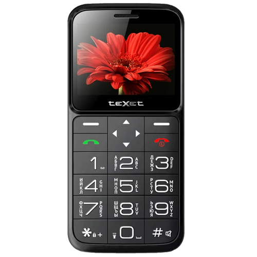 Телефон Texet TM-B226 Black Red фото 