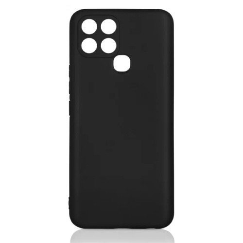 Накладка силиконовая BoraSCO Silicone Case Infinix Smart 6 Black фото 