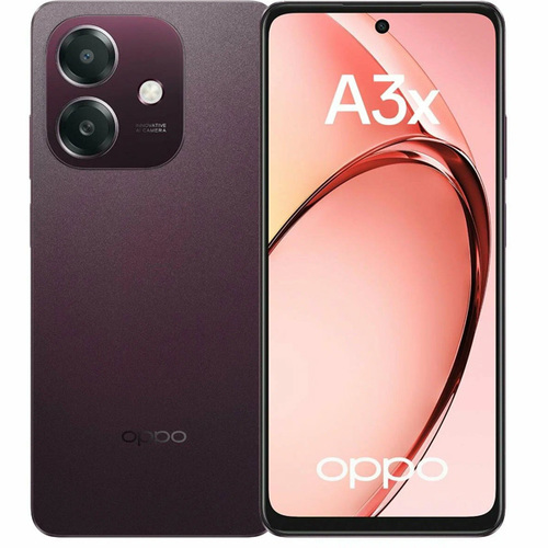 Телефон Oppo CPH2641 A3x 128Gb Ram 4Gb Nebula Red фото 